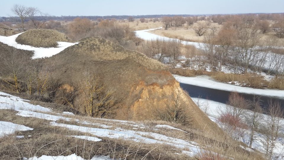 Тарасівка, кручі